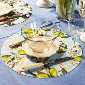 TOVAGLIETTA TONDA NATURA OLIVE