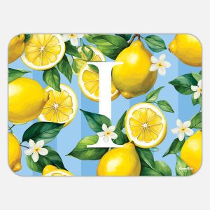 TOVAGLIETTA RETTANGOLARE LIMONI LETTERE - I