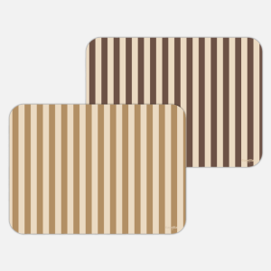 PACK COORDINATO RIGHE BEIGE BISCOTTO + RIGHE BEIGE MOKA