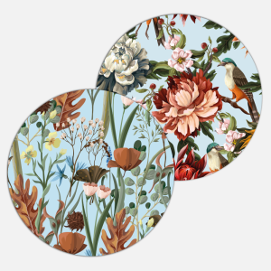 PACK COORDINATO NATURA FIORI SECCHI + FIORI E UCCELLI D’AUTUNNO