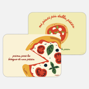 PACK COORDINATO MI PIACI PIÙ DELLA PIZZA + PIZZA