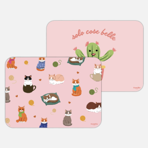 PACK COORDINATO SOLO COSE BELLE + CAT