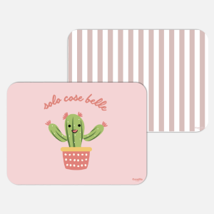 PACK COORDINATO RIGHE BIANCO E ROSA POLVERE + SOLO COSE BELLE