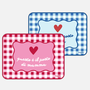 PACK COORDINATO POSTO DI PAPÀ + POSTO DI MAMMA
