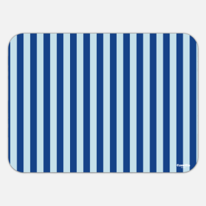 TOVAGLIETTA RETTANGOLARE RIGHE AZZURRO E BLU