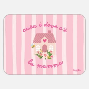 TOVAGLIETTA RETTANGOLARE MAMMA È CASA
